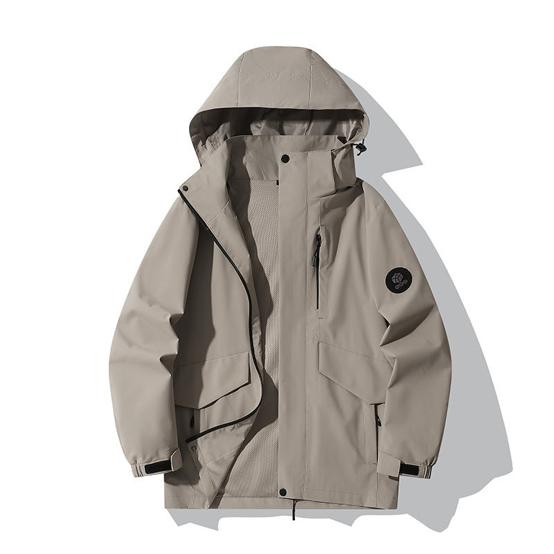 Men's Lightweight Hooded Outdoor Jacket
