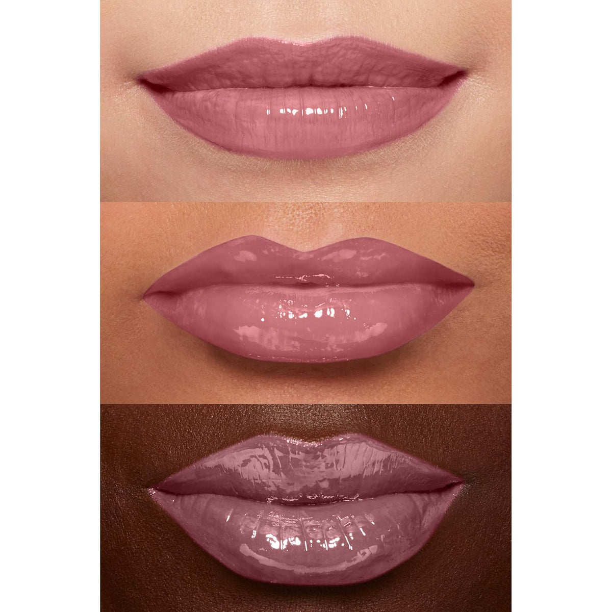 NYX Professional Makeup Butter Gloss Non-Sticky Lip Gloss Set - 3 Pack (Angel Food Cake, Creme Brulee, Madeleine)