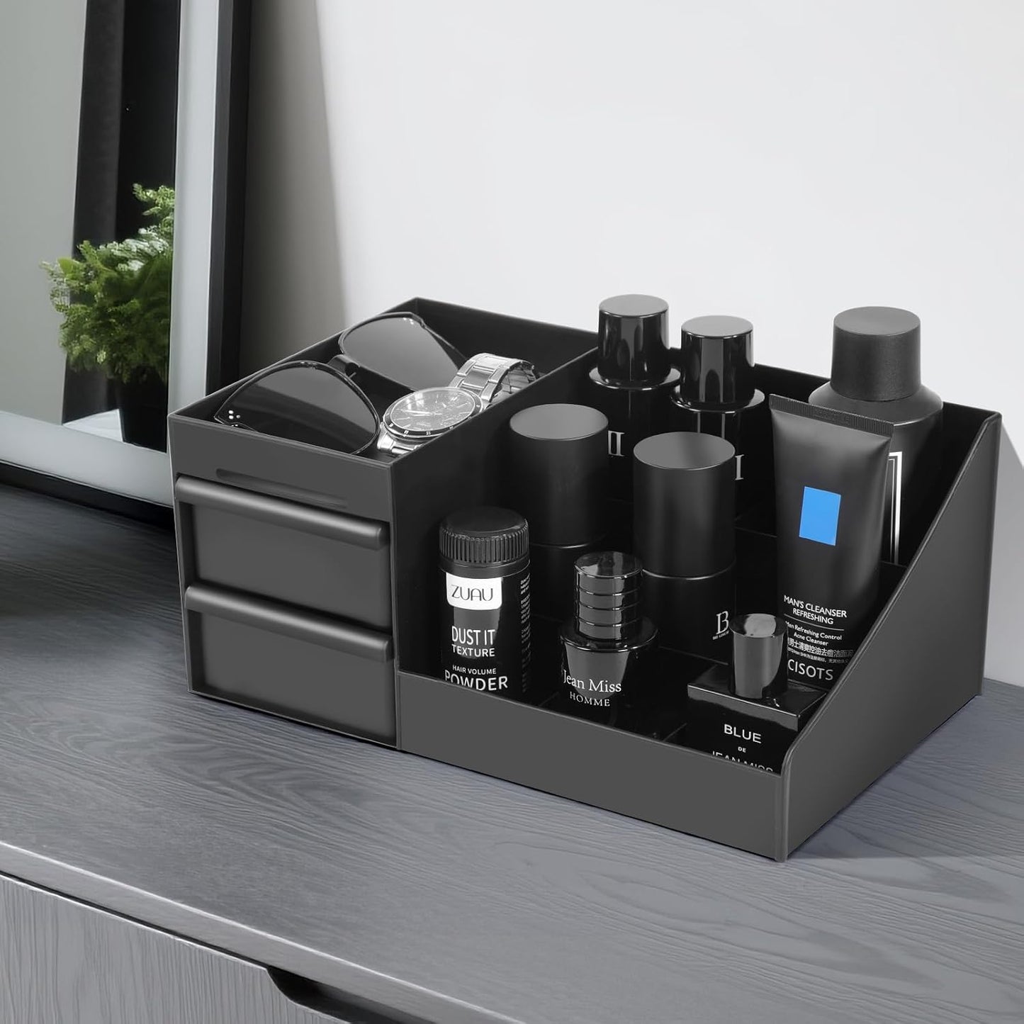 Cologne Organizer for Men,Cologne Stand,Bathroom Organizer,Mens Room Decor