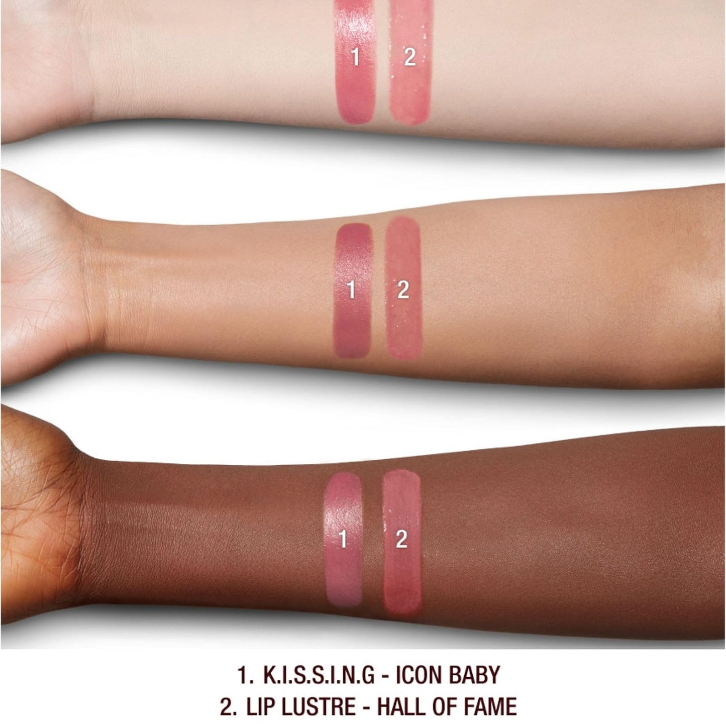 Charlotte Tilbury Icon Baby Lip Duo Set - Mini Lipstick and Full-Size Gloss