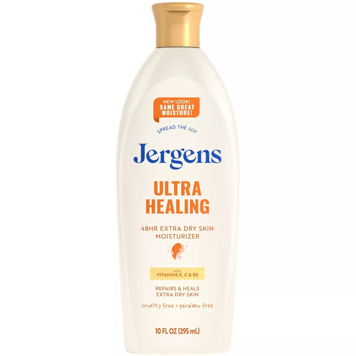 Jergens Ultra Healing Moisturizing Lotion for Dry Skin with Vitamins C, E, and B5