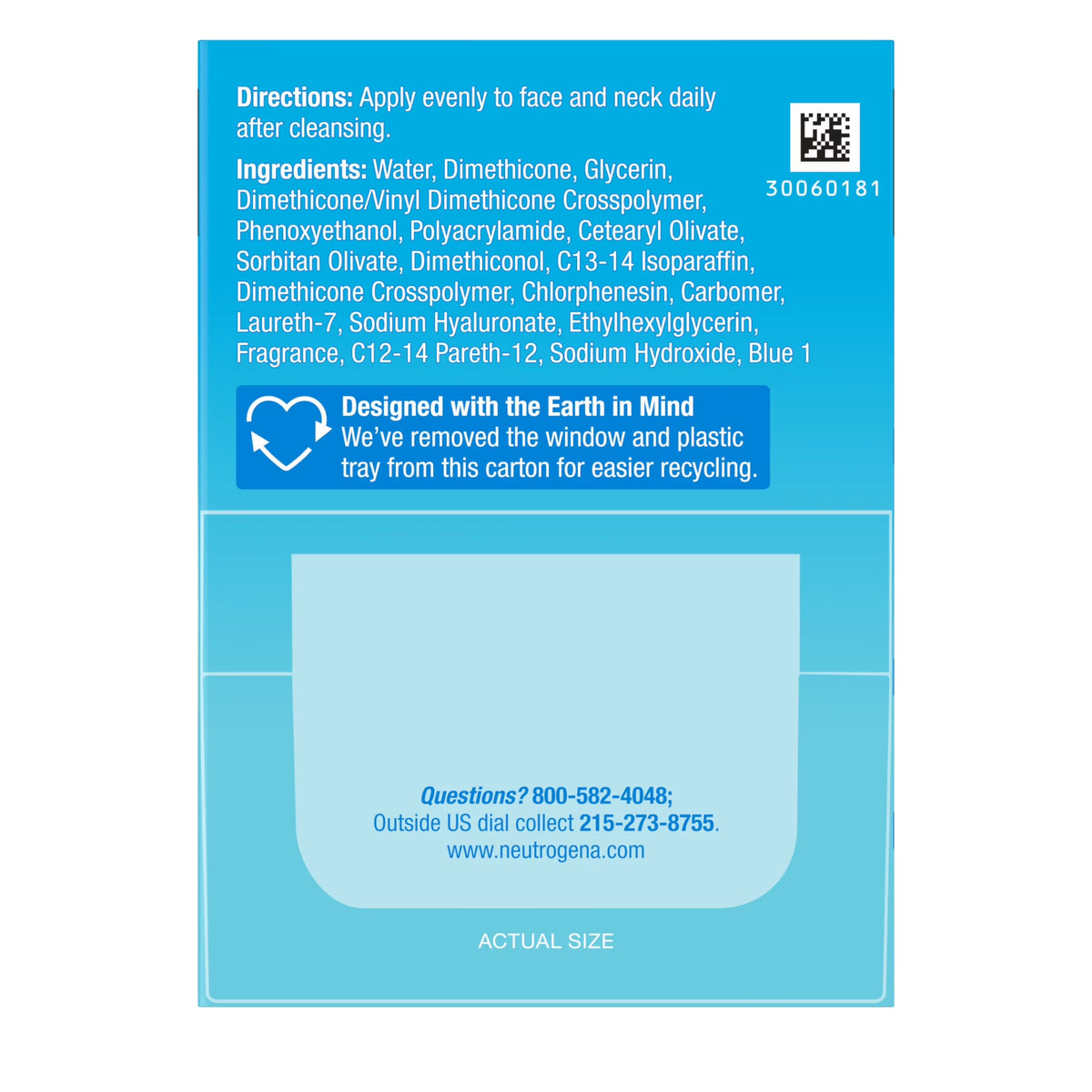 Hydro Boost Water Gel Moisturizer with Hyaluronic Acid, 1.7 Oz