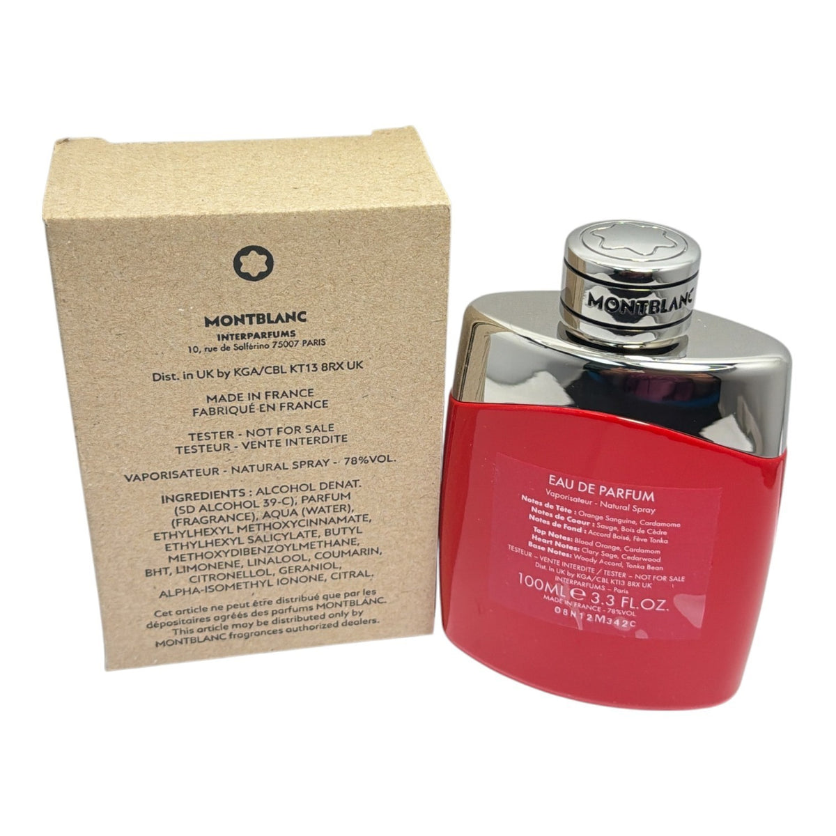 Montblanc Legend Red Eau de Parfum Spray 3.3 oz / 100 ml