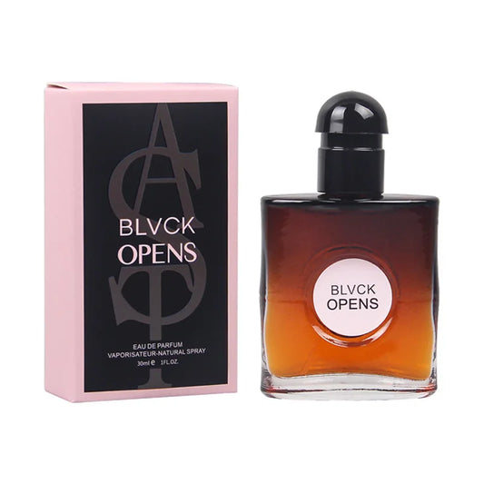 Indulge in the Alluring Essence of Luxurious Midnight Black Perfume for Women - A Captivating Floral Fragrance That Lasts