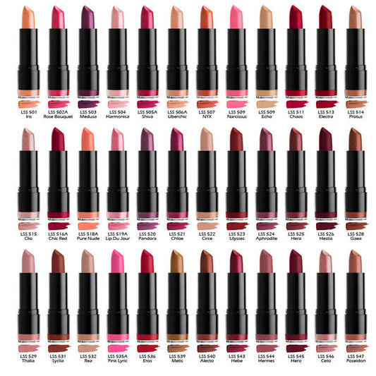 NYX Professional Makeup Extra Creamy Round Lipstick - Available in Various Shades