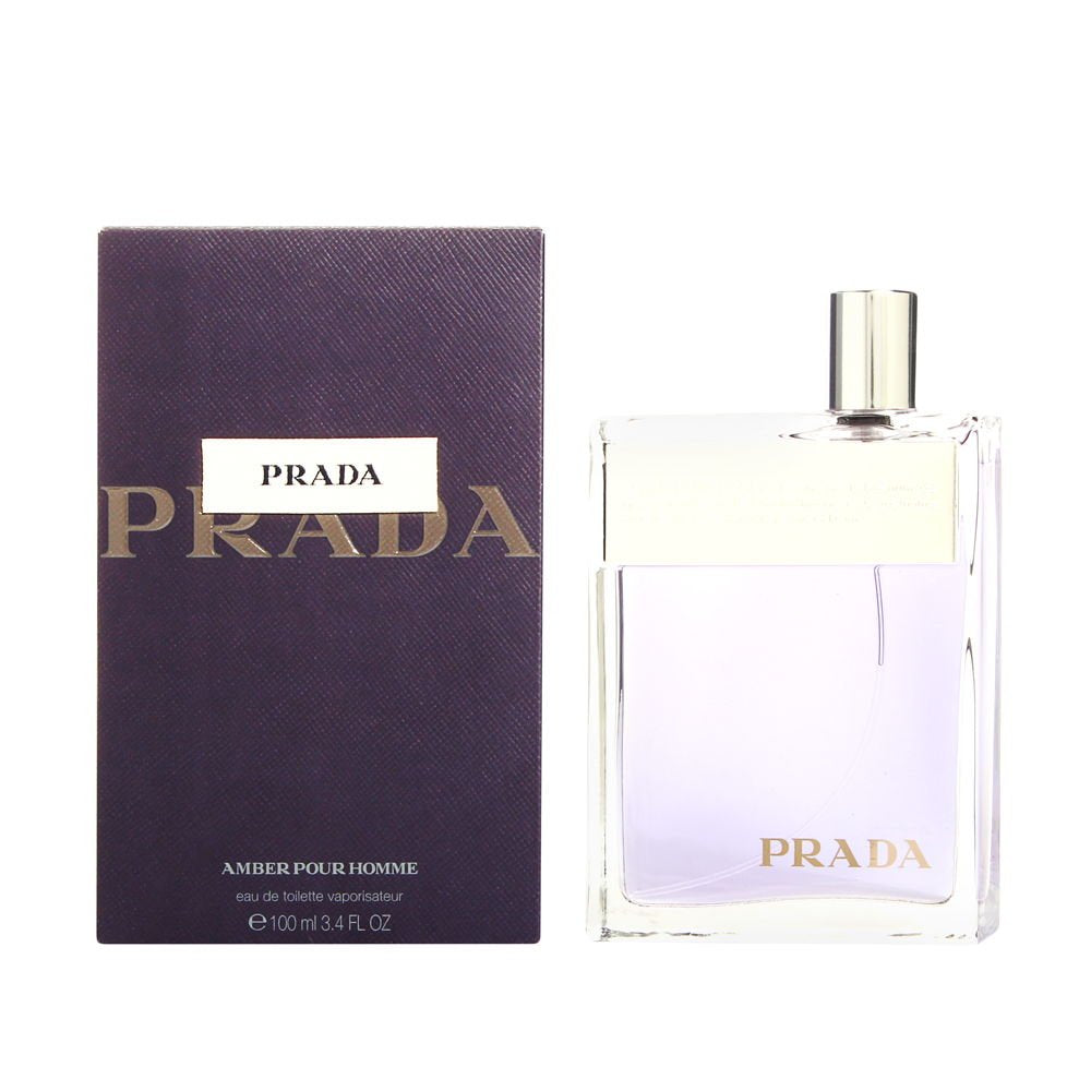 Prada Amber Pour Homme Eau de Toilette for Men – 3.4 oz