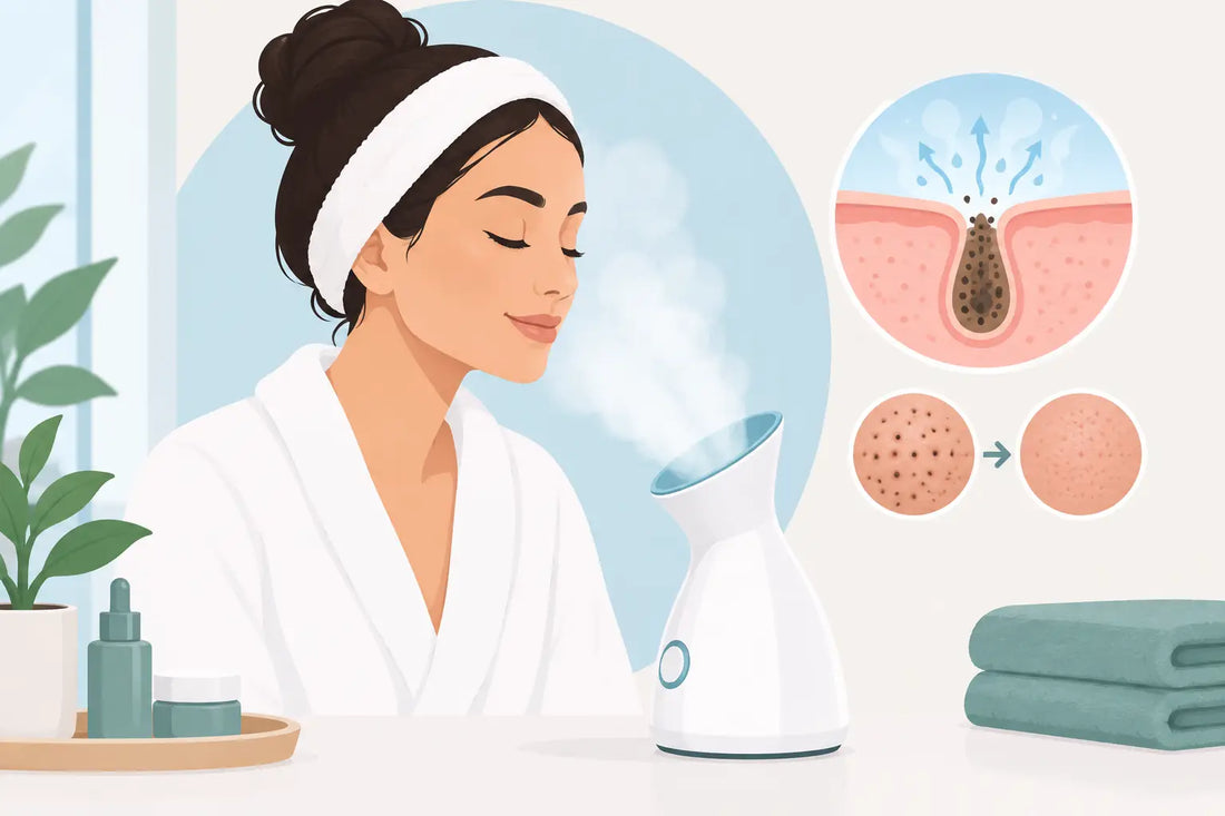 Facial Steamer for Clogged Pores: Does It Help?