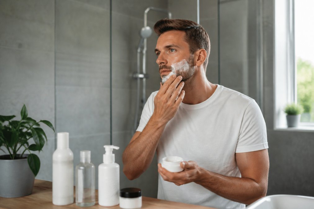Simple Grooming Routine for Men With Dry Skin