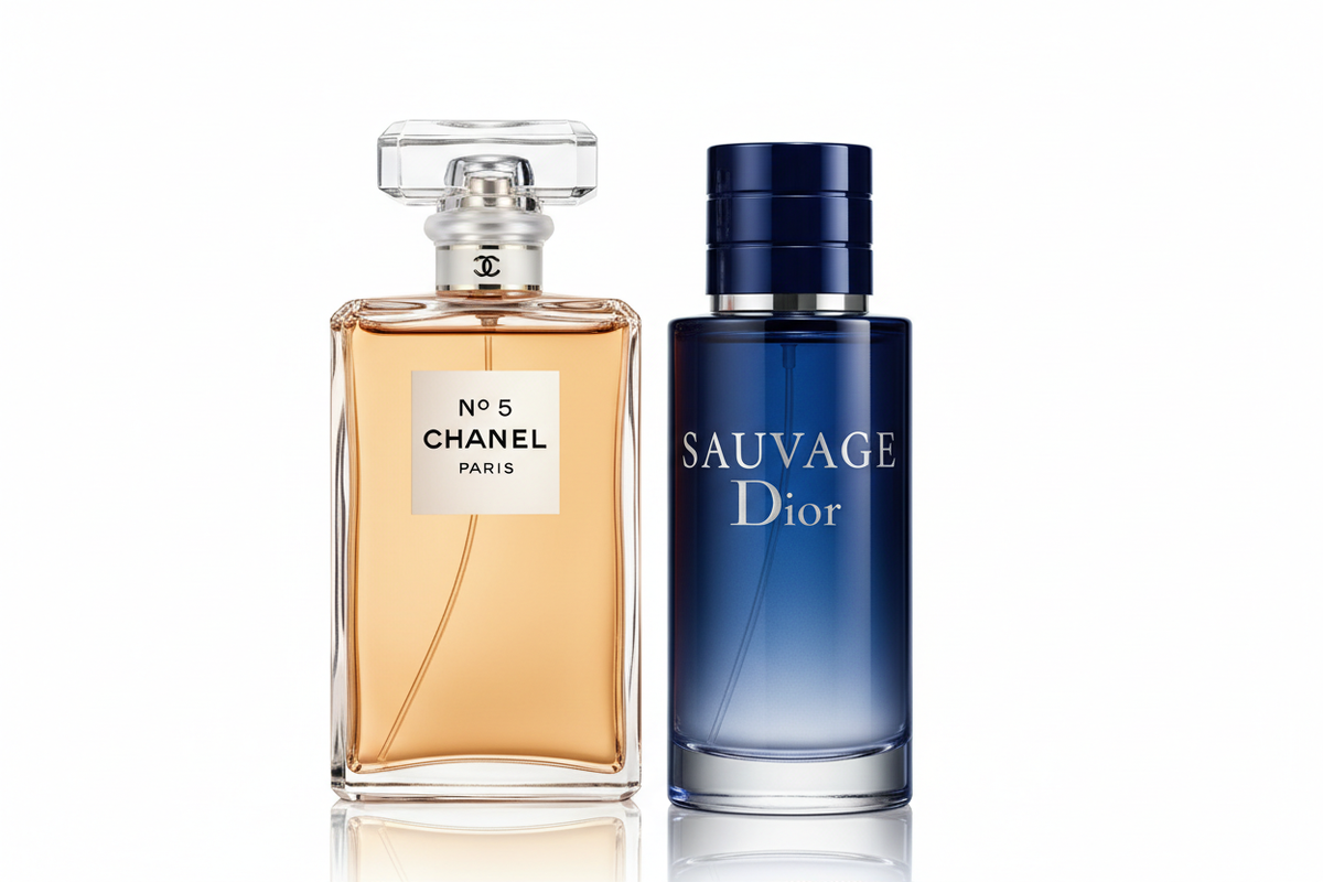 Chanel No. 5 & Dior Sauvage