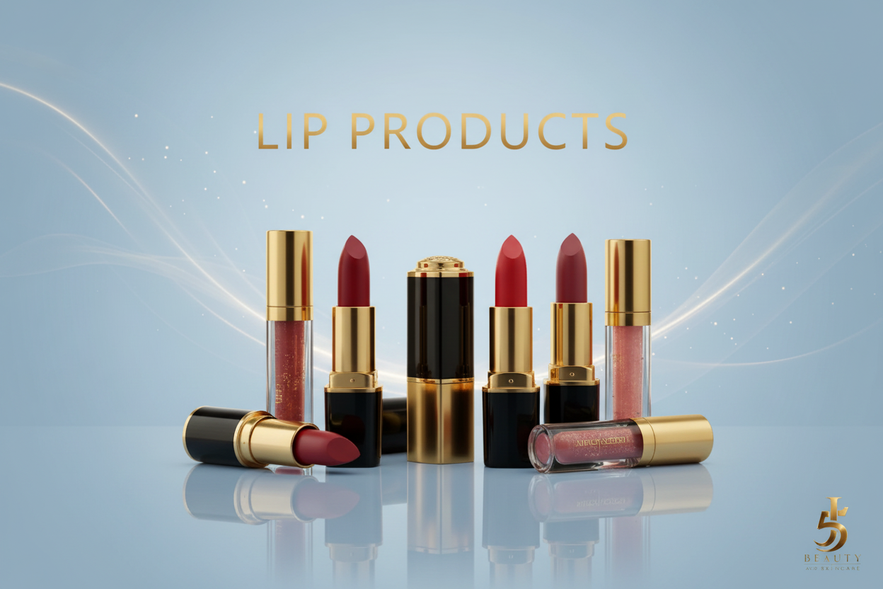 Lip Products - White Background