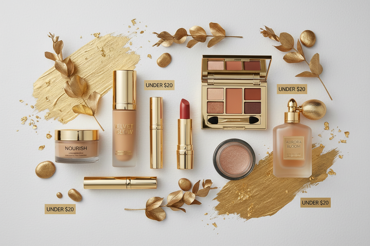 Under $20 Beauty Collection - White Background