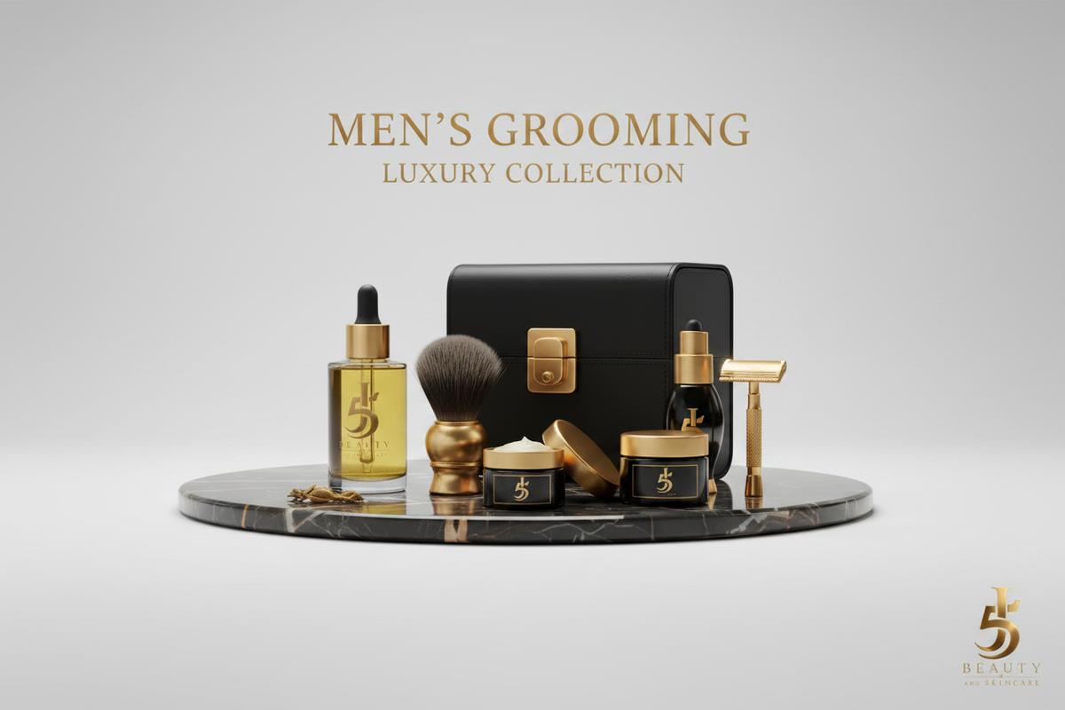 Men's Grooming - White Background