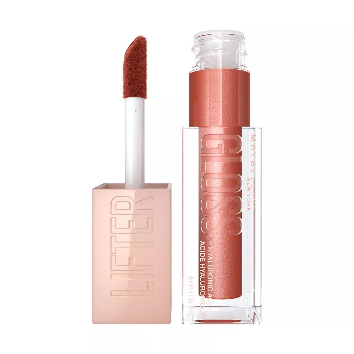 Maybelline Lifter Gloss Plumping Lip Gloss Infused with Hyaluronic Acid - 0.18 Fl Oz