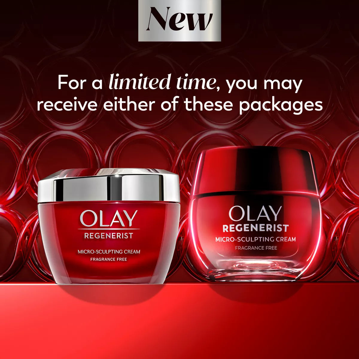 Olay Regenerist Micro-Sculpting Cream Face Moisturizer - Fragrance-Free - 1.7 oz