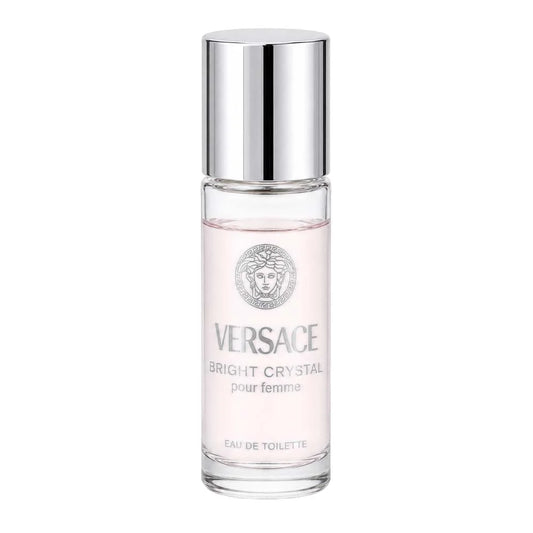 Experience the Allure of Bright Crystal Eau De Toilette Rollerball by Gianni Versace - 3ml of Pure Elegance
