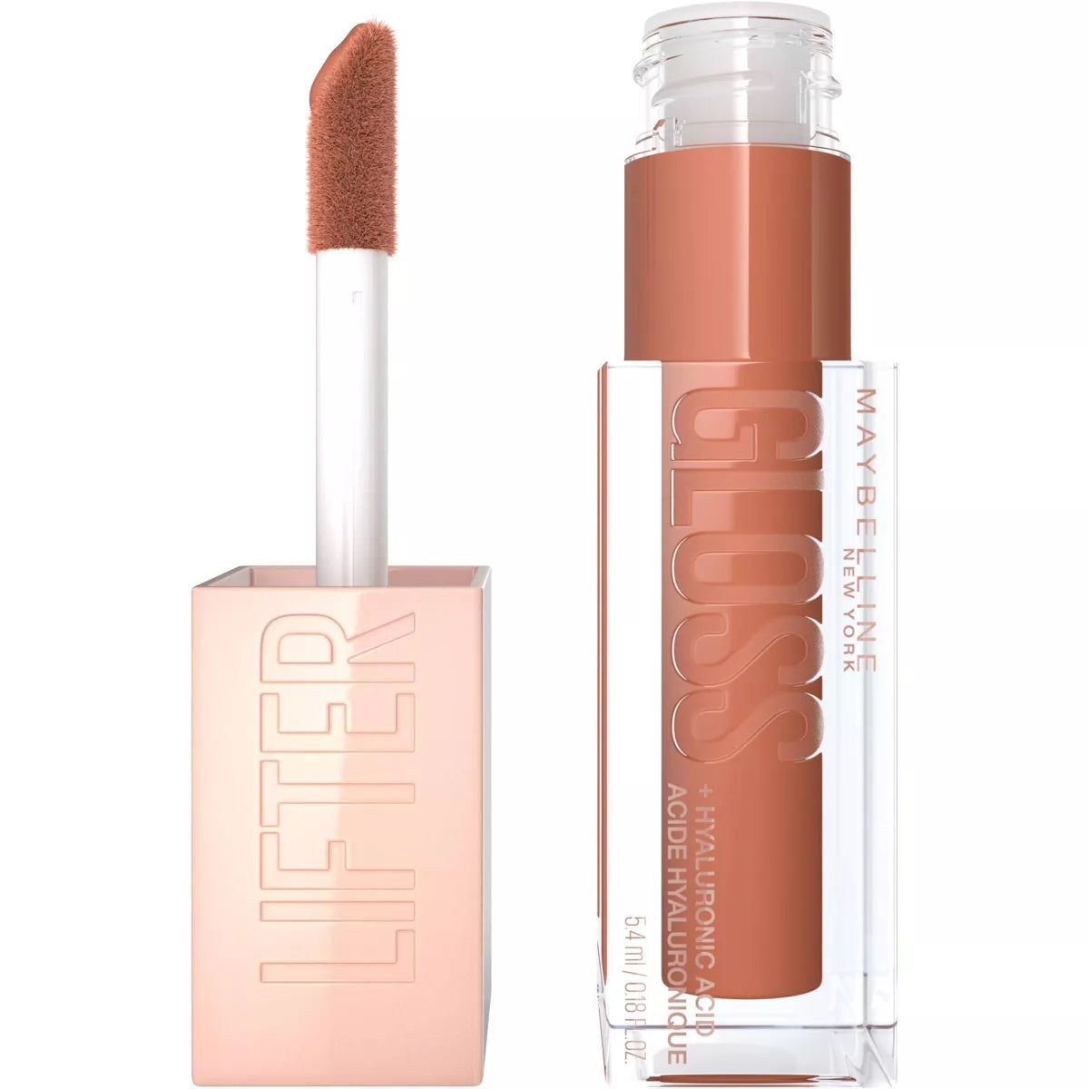 Maybelline Lifter Gloss Plumping Lip Gloss Infused with Hyaluronic Acid - 0.18 Fl Oz