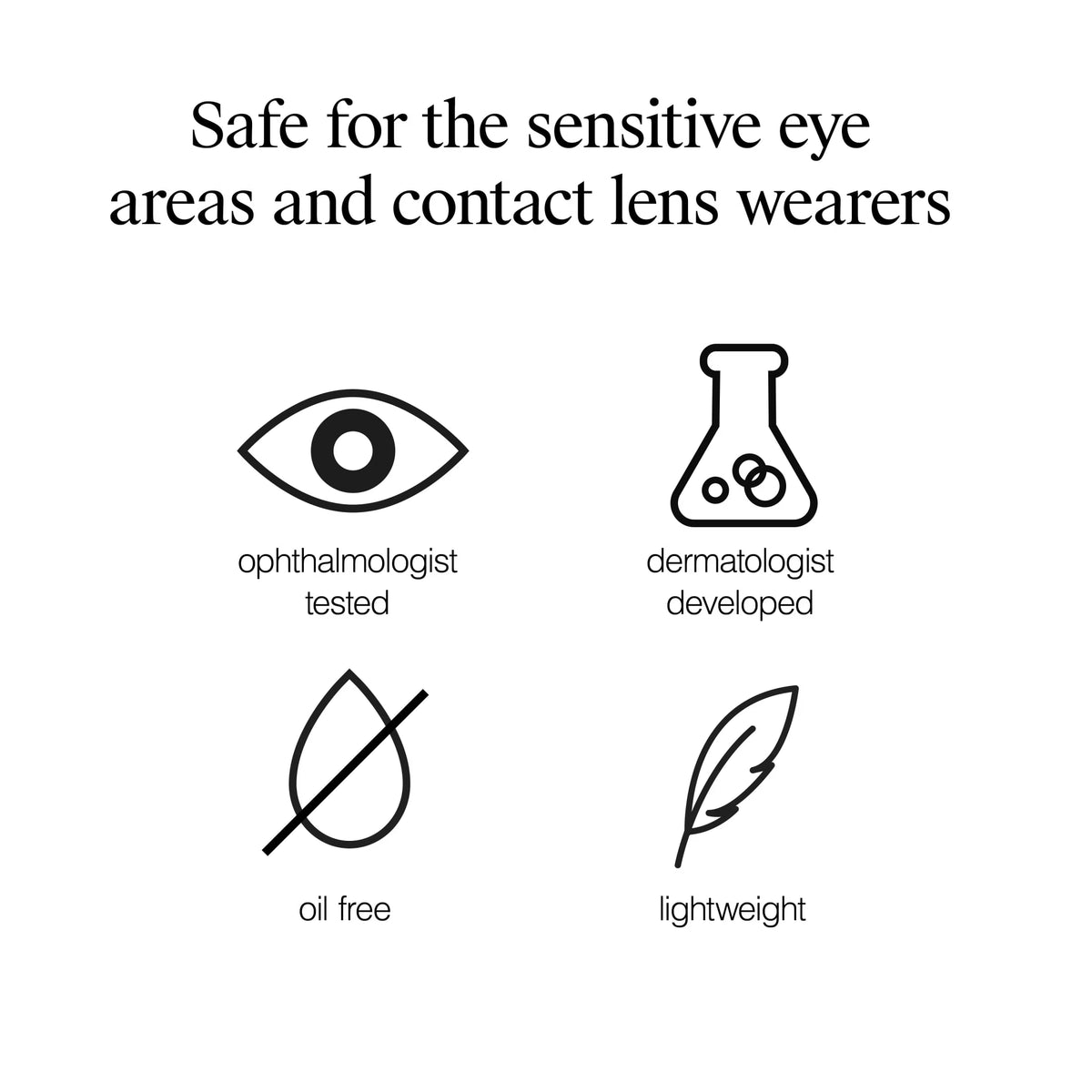 Gentle Oil-Free Eye Makeup Remover and Face Cleanser, 8.0 Fl Oz