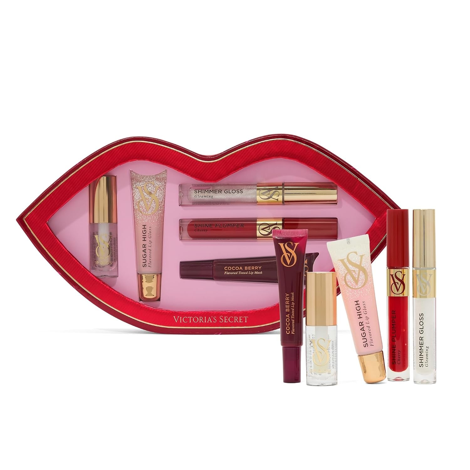 Victoria's Secret Assorted Lip Gloss Gift Set - 5 Pieces