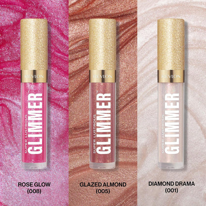 Revlon Super Lustrous Glimmer Gloss Collection, 3-Piece Set