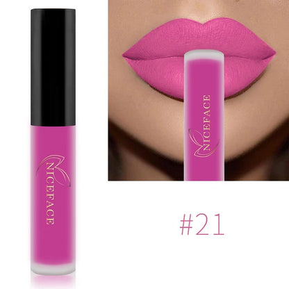Best Lip Gloss 25 Color Waterproof Matte Lip Gloss Liquid  Waterproof Lasting Cosmetic Lip Gloss Makeup Cosmetics