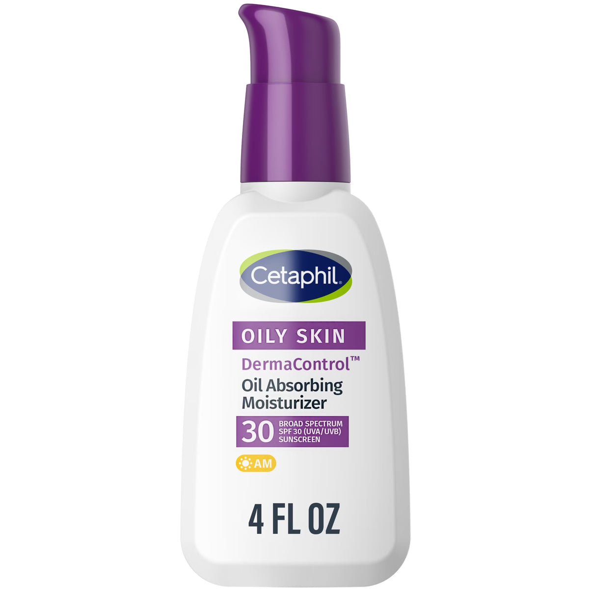 Cetaphil DermaControl Oil-Absorbing Moisturizer SPF 30, 4 fl oz