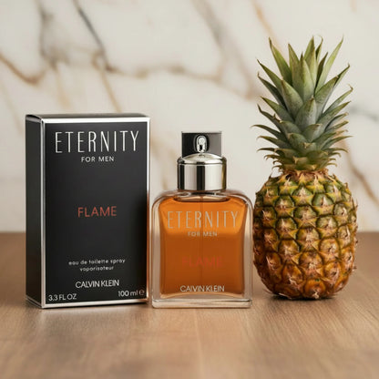 Eternity Flame by Calvin Klein Men's Eau de Toilette 3.3 oz - New in Box