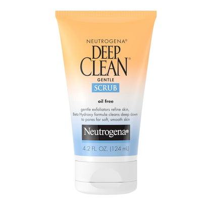 Neutrogena Deep Clean Gentle Daily Facial Scrub, 4.2 Fl. Oz