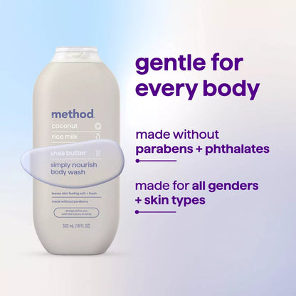 Method Simply Nourish Body Cleanser