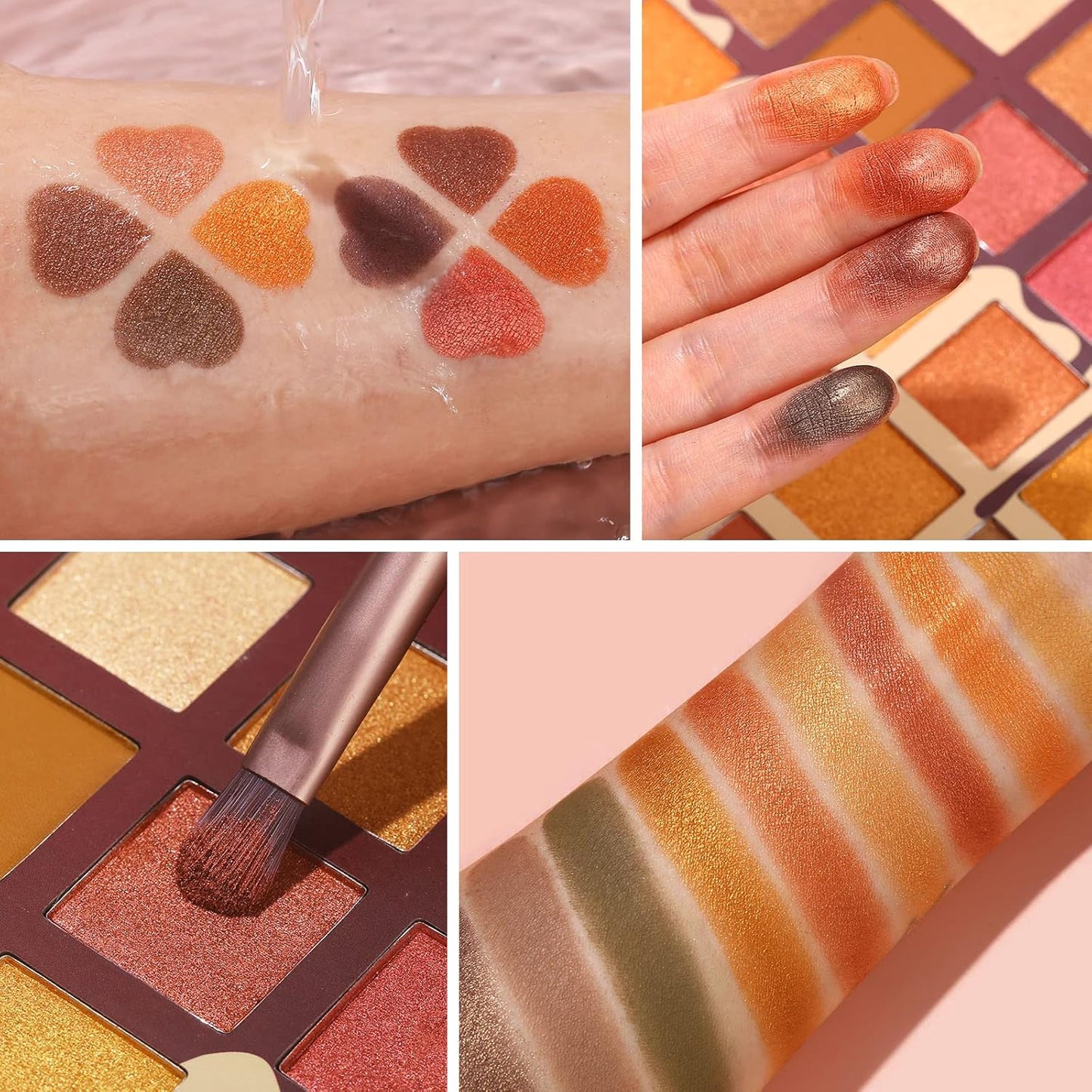 UCANBE Toffee Fusion Nude Eyeshadow Palette – 48 High Pigment Neutral Shades for Versatile Makeup Looks