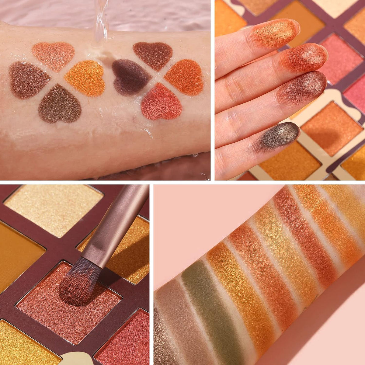 UCANBE Toffee Fusion Nude Eyeshadow Palette – 48 High Pigment Neutral Shades for Versatile Makeup Looks