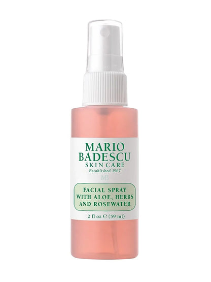 Mario Badescu Rosewater and Aloe Vera Facial Spray Toner, 2 oz