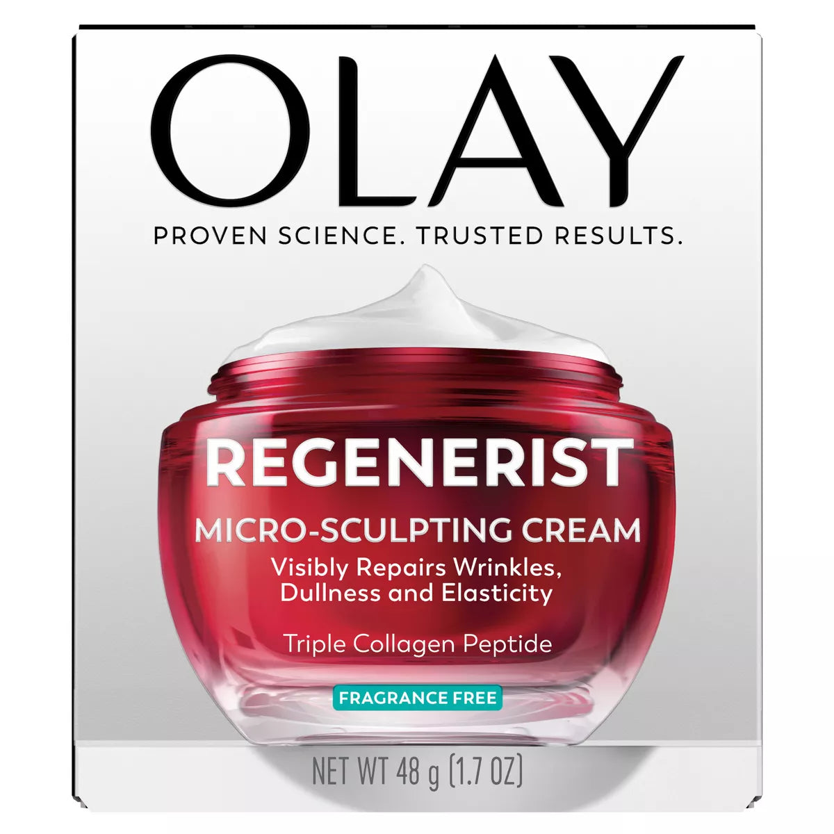 Olay Regenerist Micro-Sculpting Cream Face Moisturizer - Fragrance-Free - 1.7 oz