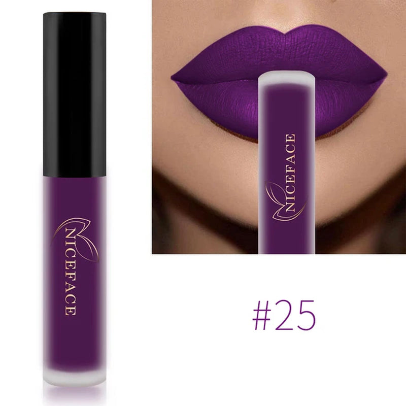 Best Lip Gloss 25 Color Waterproof Matte Lip Gloss Liquid  Waterproof Lasting Cosmetic Lip Gloss Makeup Cosmetics