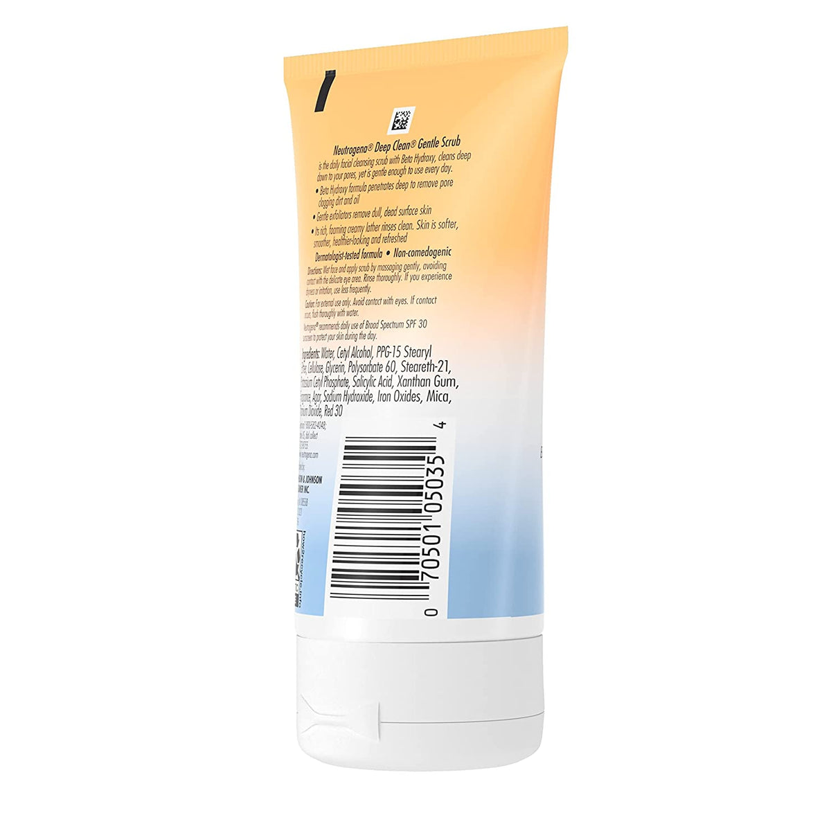 Neutrogena Deep Clean Gentle Daily Facial Scrub, 4.2 Fl. Oz