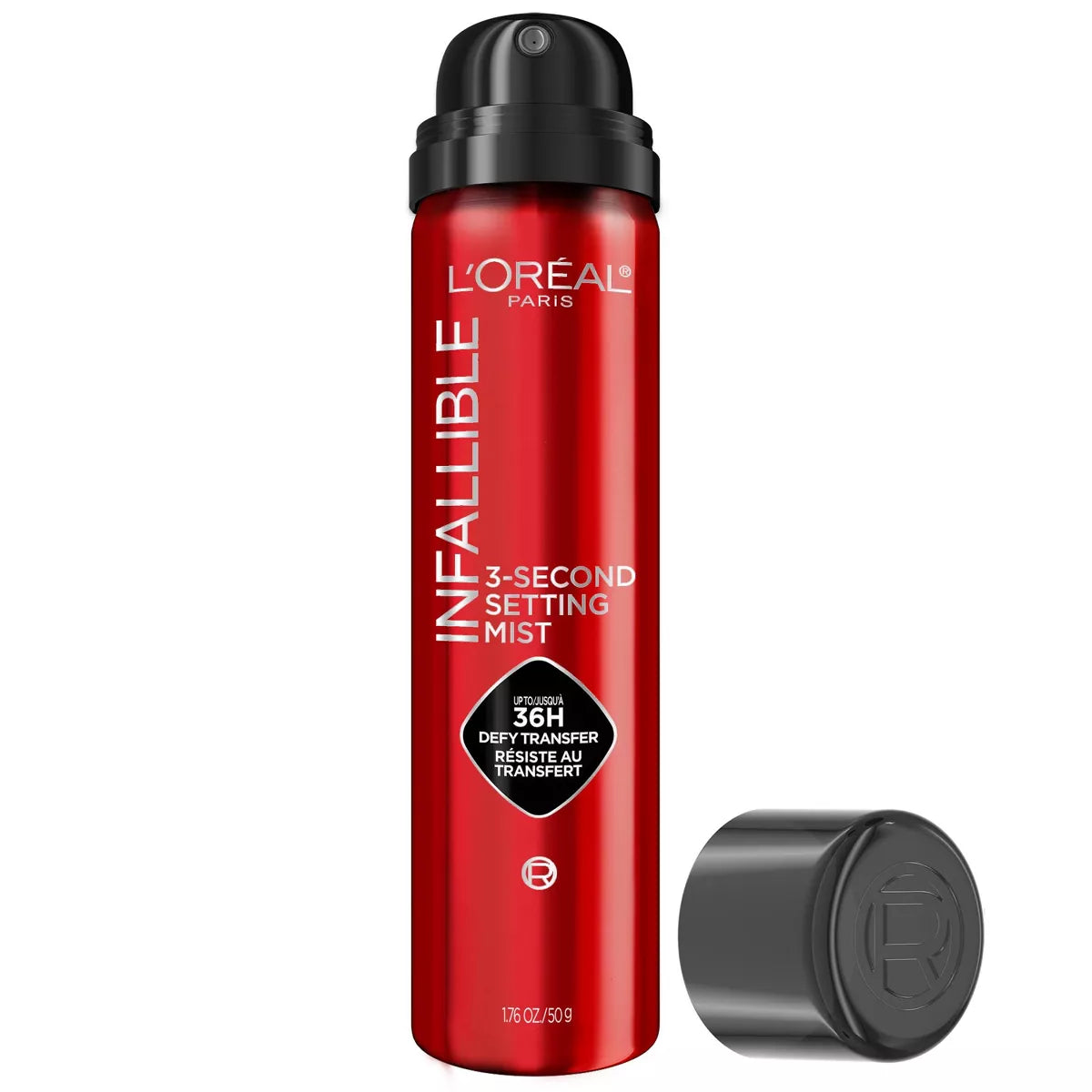 L'Oreal Paris Infallible 3-Second Long-Lasting Setting Spray, Up to 36 Hours Wear