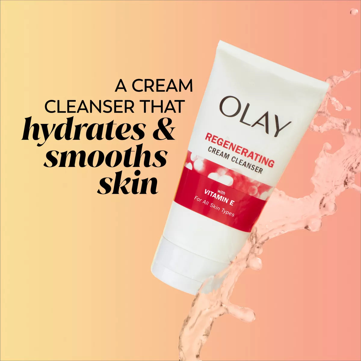 Olay Regenerist Vitamin C and BHA Infused Cream Face Wash - Scented - 5 Fl Oz