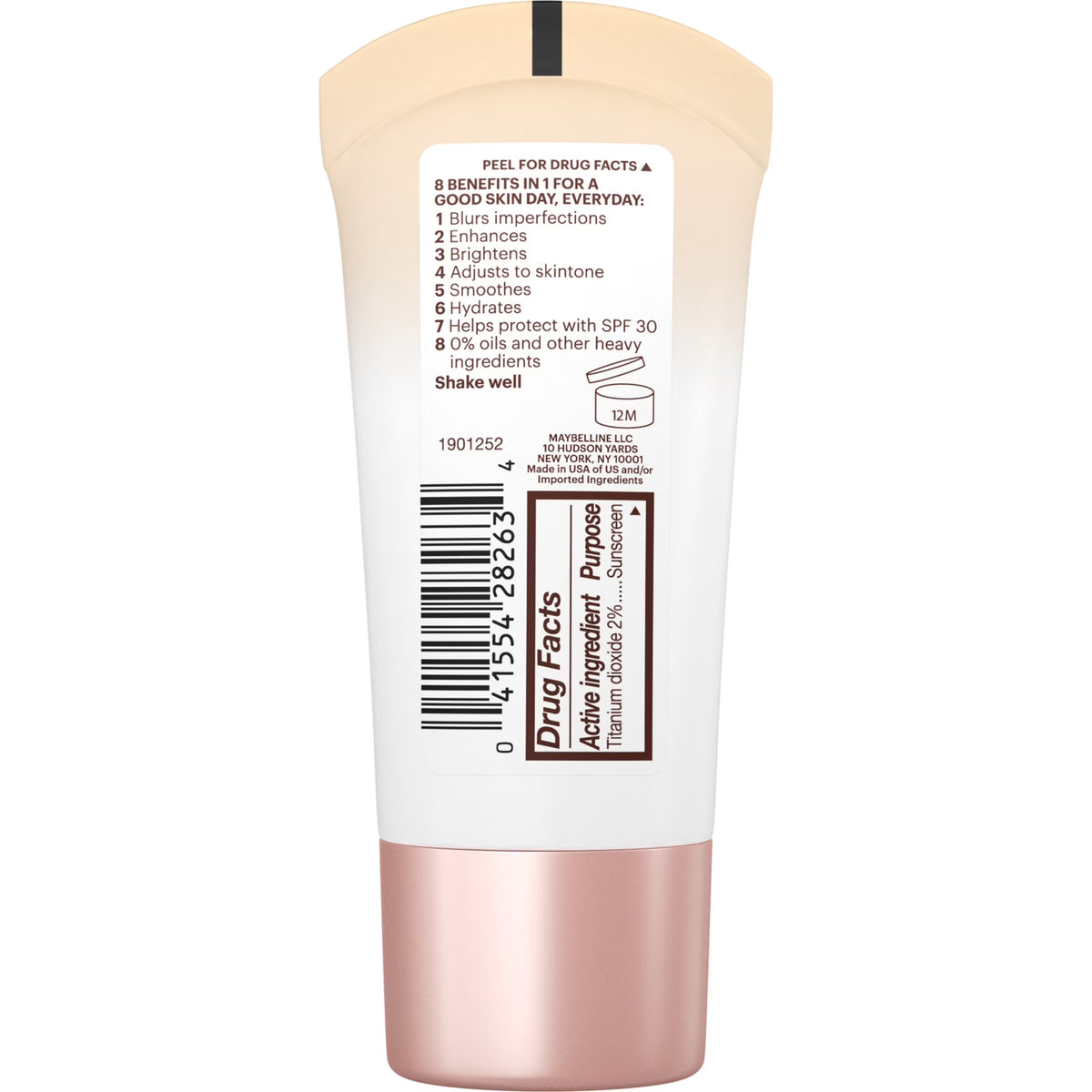 Dream Fresh 8-in-1 Skin Perfector BB Cream, Light Medium, 1 Fl Oz
