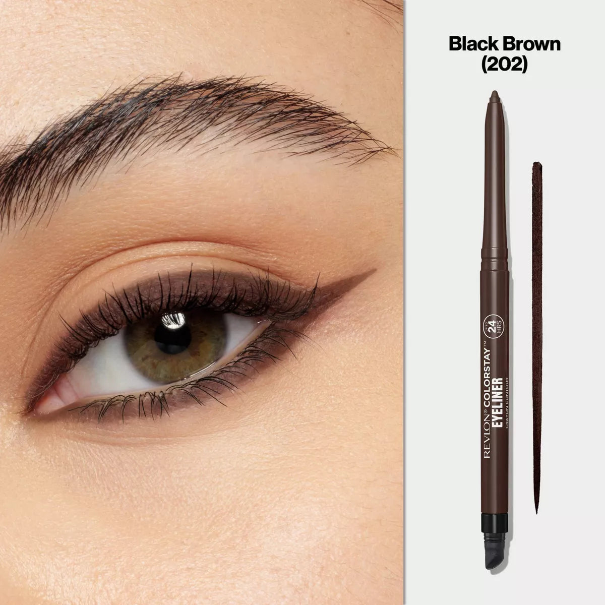 Revlon ColorStay Waterproof Eyeliner Pencil with Built-In Sharpener - 0.01 oz