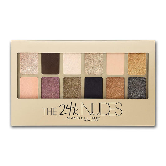 Maybelline The 24K Nudes Eyeshadow Palette — 12 Shades