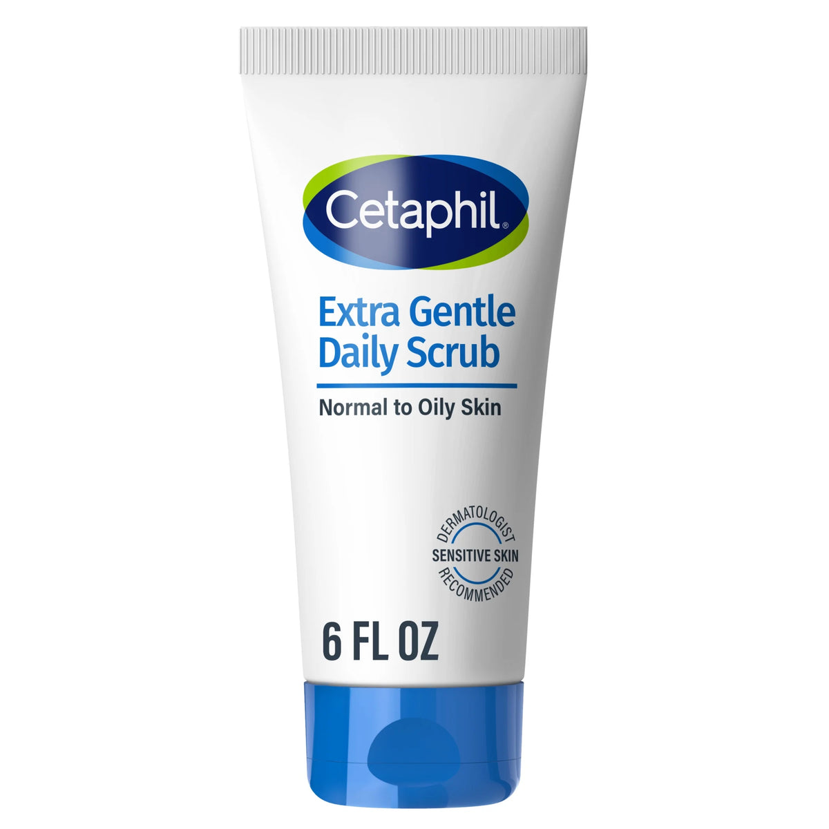 Extra Gentle Daily Face Scrub for Sensitive Skin, 6 Fl Oz - Exfoliating and Cleansing Formula