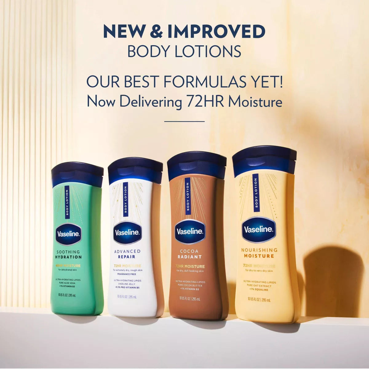 Vaseline Intensive Care Cocoa Butter Moisturizing Body Lotion