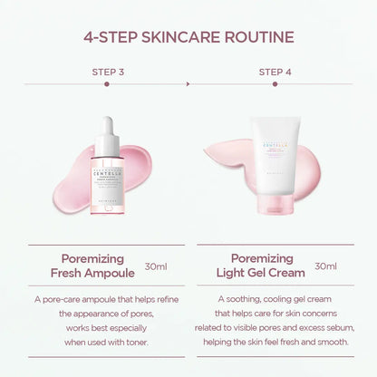 Elevate Your Skincare Routine with the Madagascar Centella Poremizing Travel Kit - Complete 4-Step Pore Care System