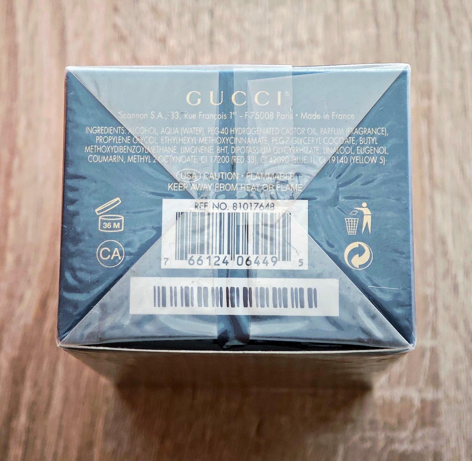 Gucci Pour Homme II After Shave Lotion for Men, 3.3 Fl Oz (100 mL), Sealed