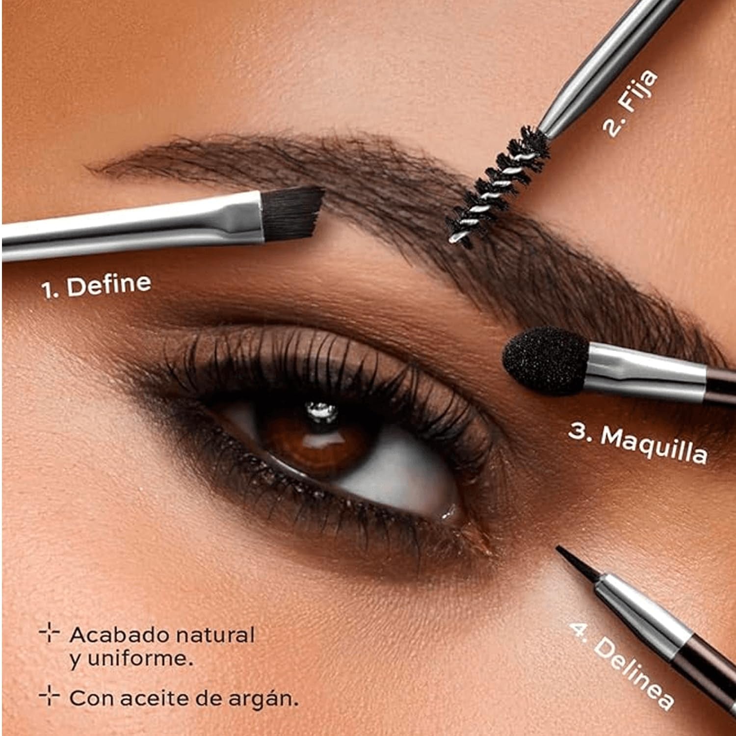 L'BEL Perfecting Kit for Flawless Brows and Eyes 4.4G