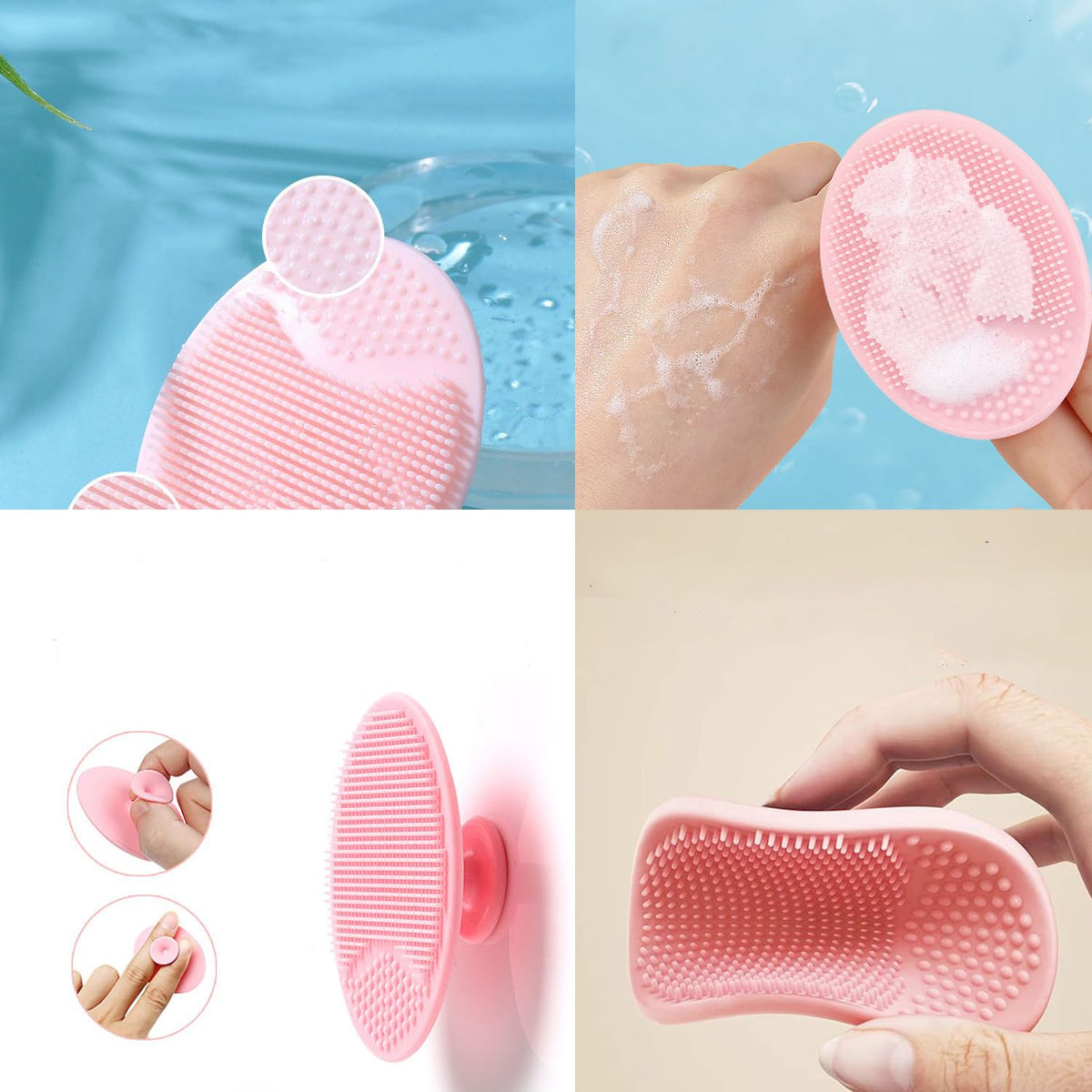 18-Piece Makeup Sponge Set - Cosmetic Applicators for Powder, Cream, and Liquid Foundations