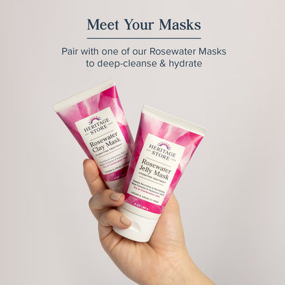 Rosewater Facial Mist - Hydrating Face Spray, 2 Fl Oz