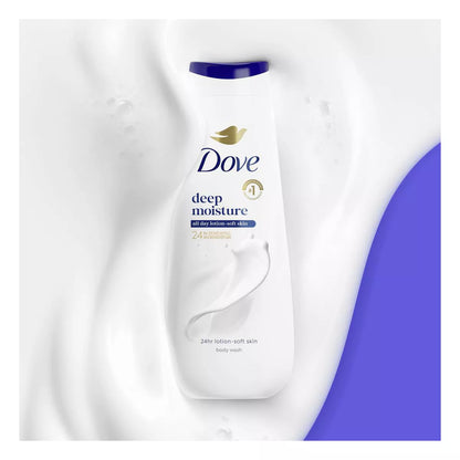 Dove Deep Moisture Body Wash for 24-Hour Hydration and Nourishment for Dry Skin