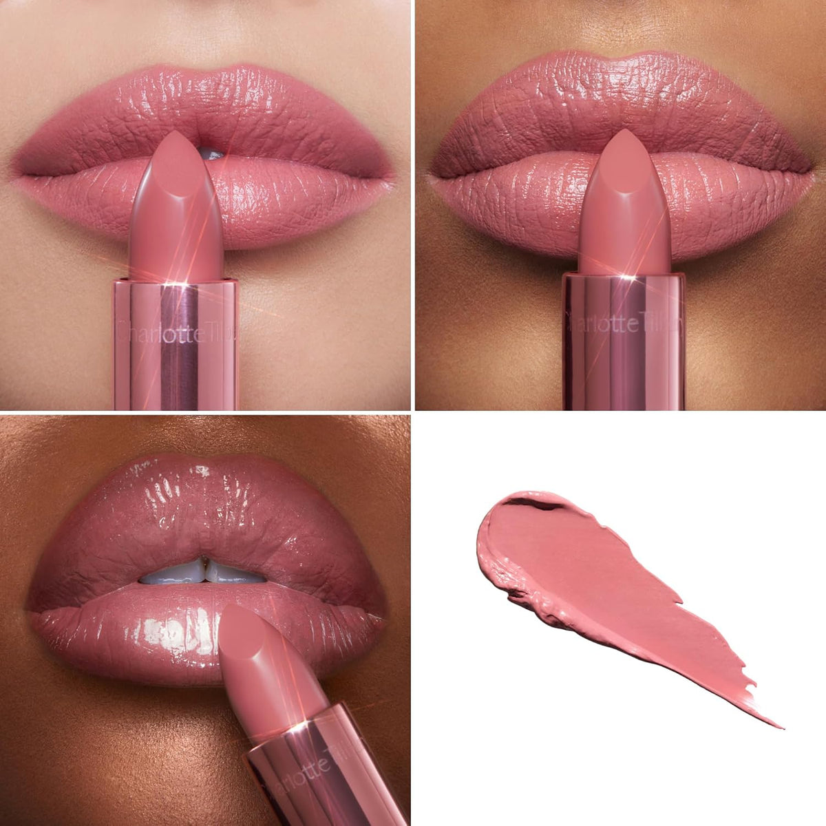 Charlotte Tilbury Icon Baby Lip Duo Set - Mini Lipstick and Full-Size Gloss