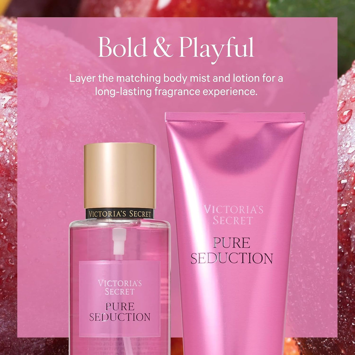Victoria's Secret Pure Seduction Body Fragrance Mist, 8.4 Fl Oz