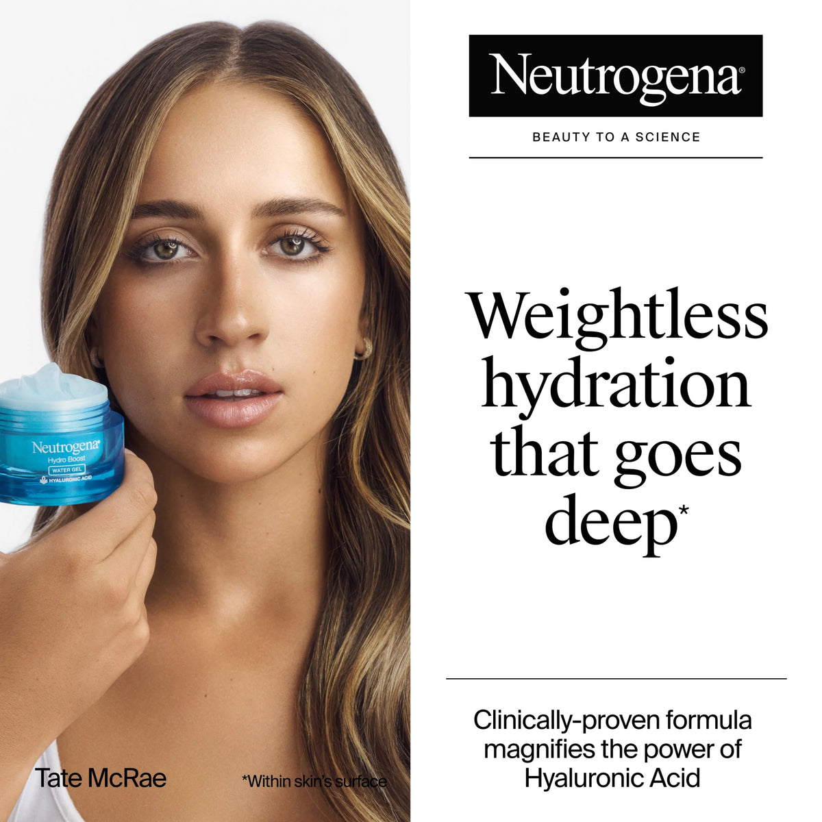 Hydro Boost Water Gel Moisturizer with Hyaluronic Acid, 1.7 Oz